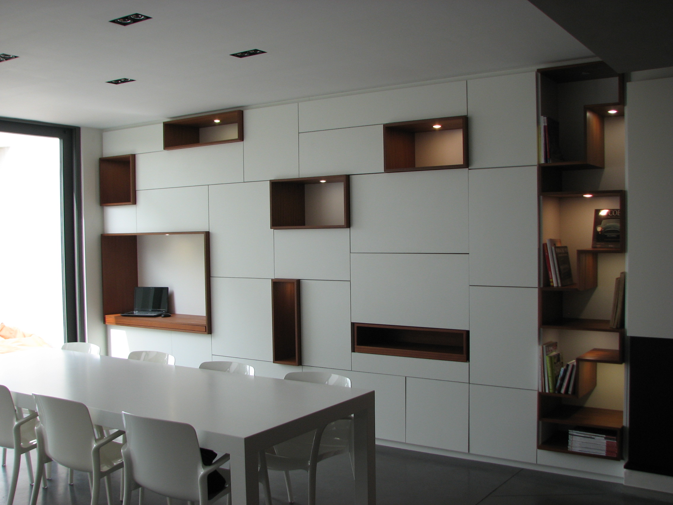 Tetrix - Julie Xhauflaire - Pièce de vie à Liège - #interior design #modern furniture